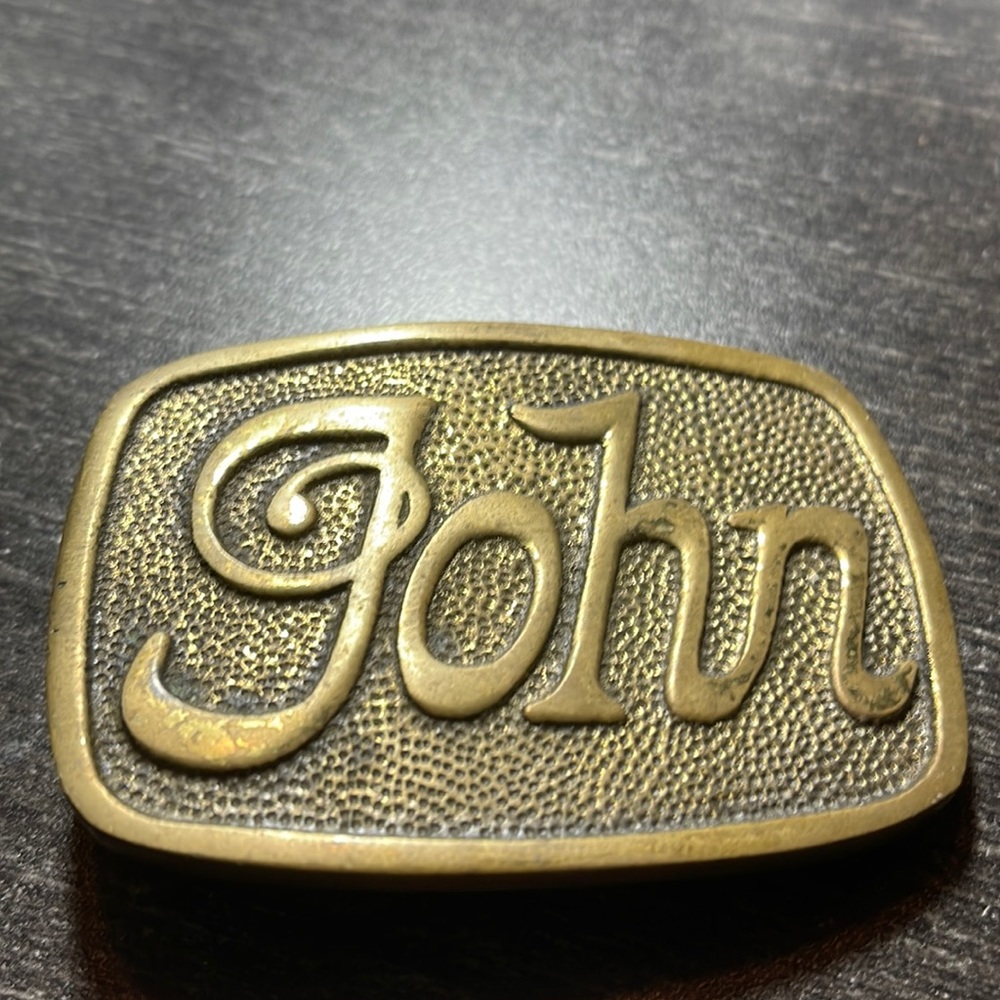 Gold Belt Buckle